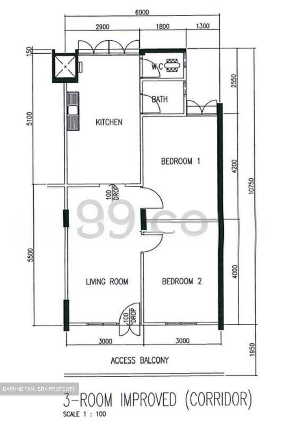 Blk 130 Bukit Merah View (Bukit Merah), HDB 3 Rooms #500662331